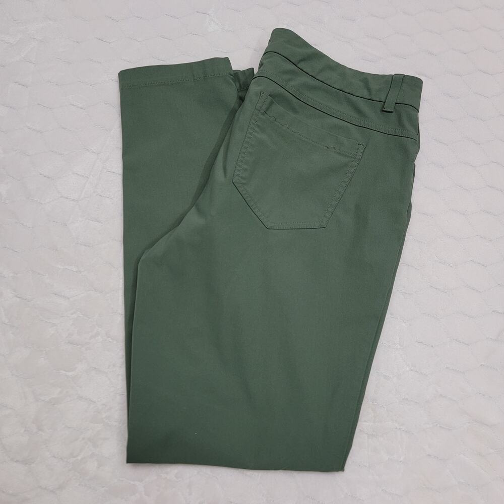 VRST Limitless Slim Skinny Pants Mens 36x32 Green Stretch Golf Chino READ